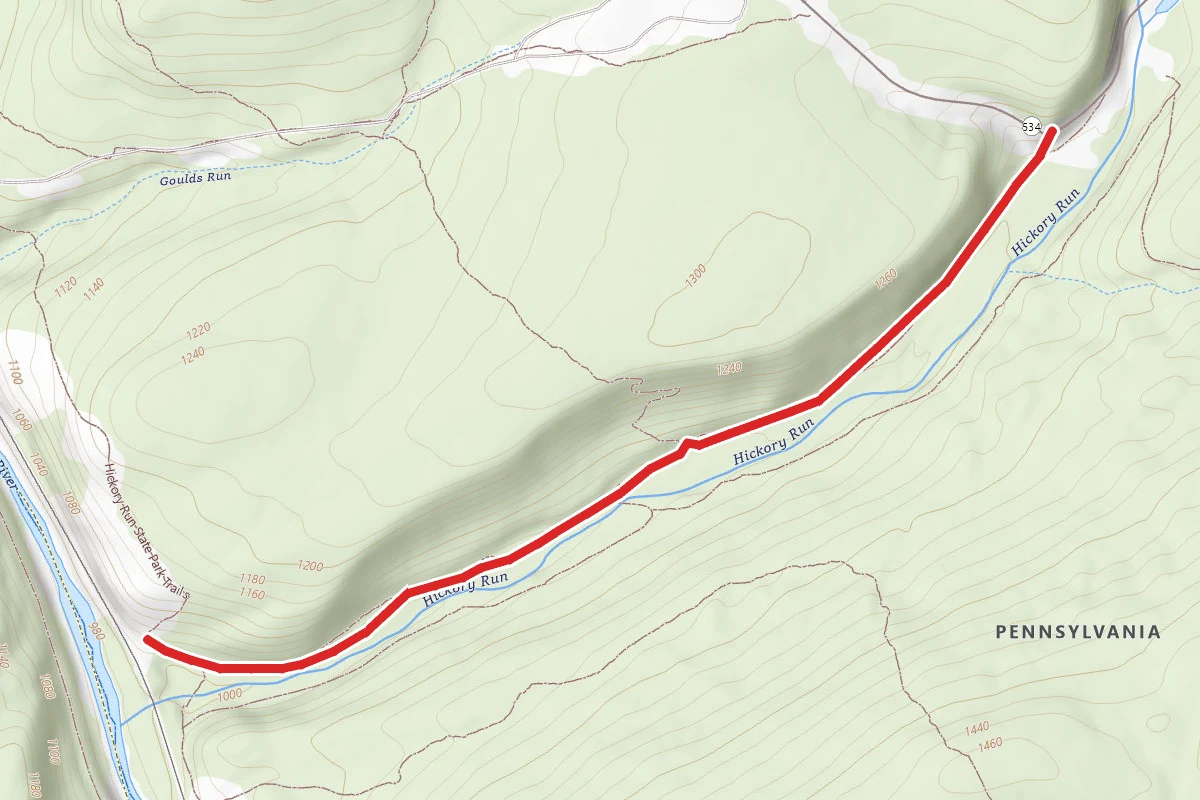 Hickory Run Trail
