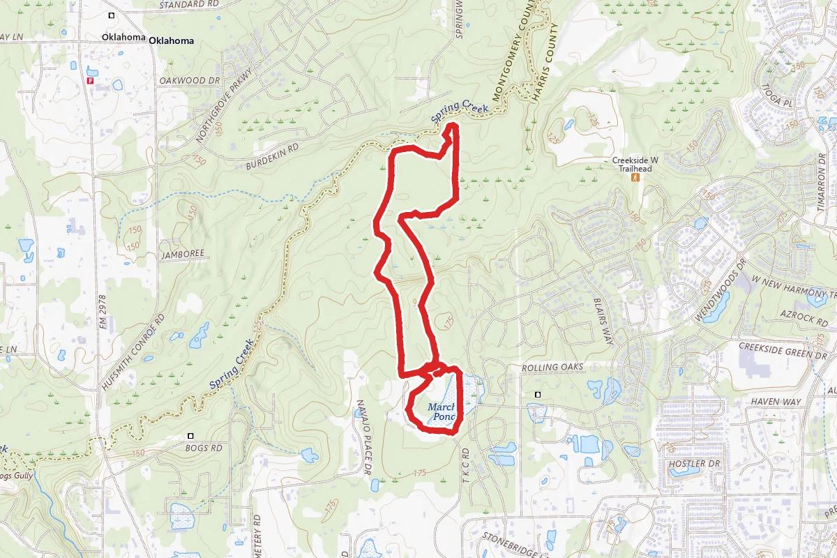Burroughs Park Eastern Trail Loop