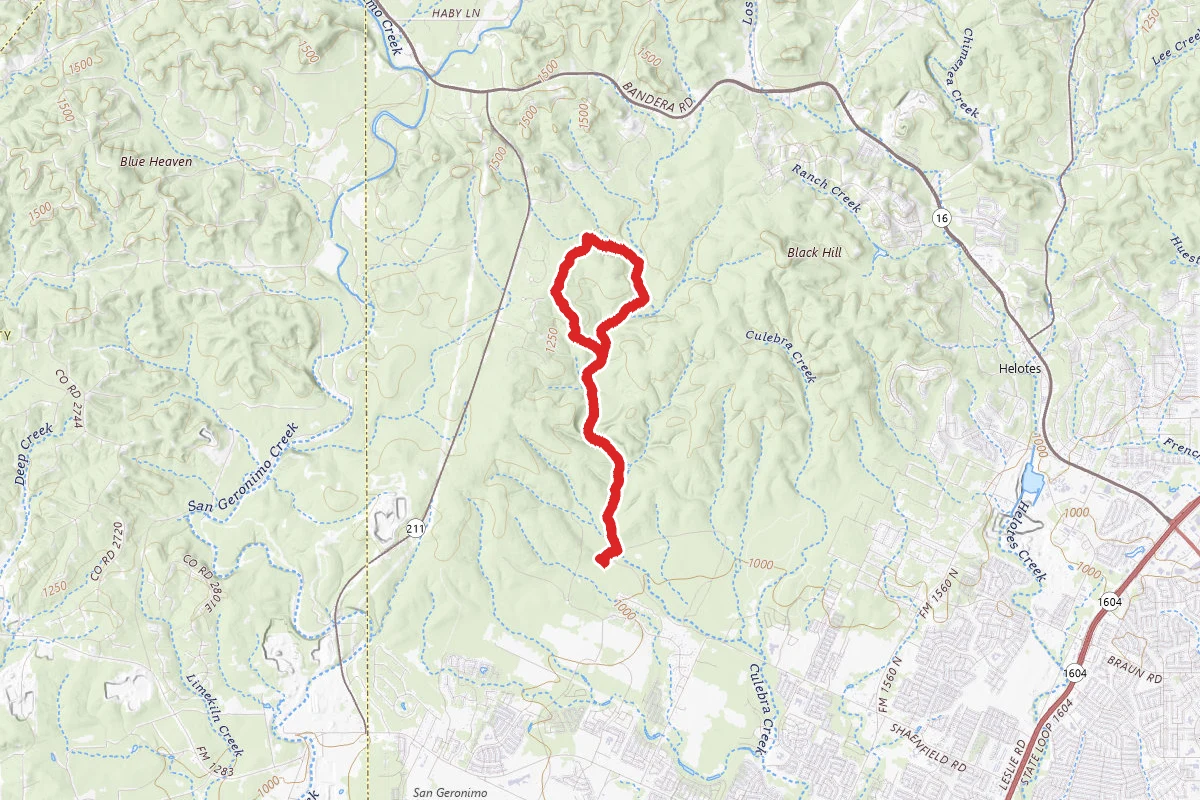 Joe Johnston Route Loop