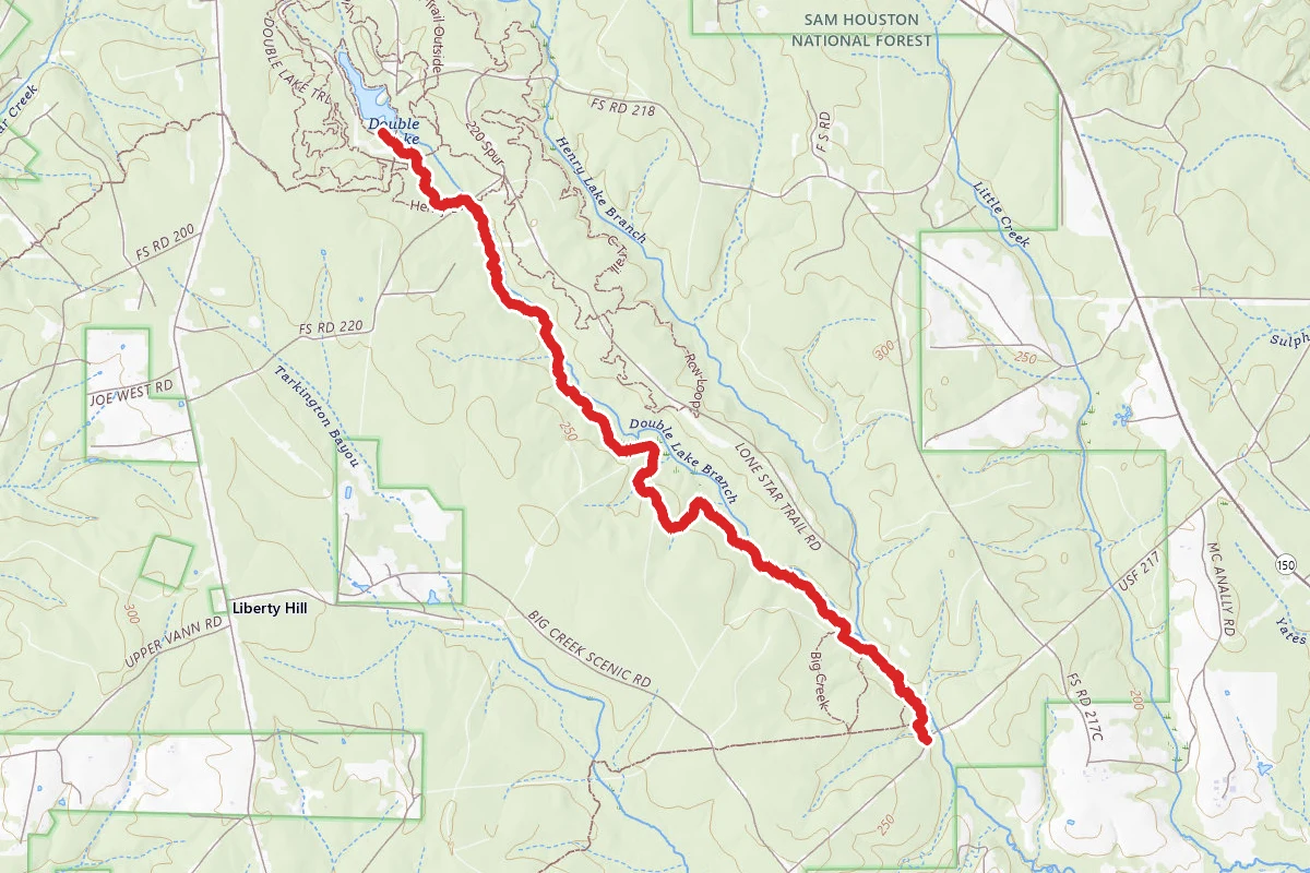 Lone Star Hiking Trail