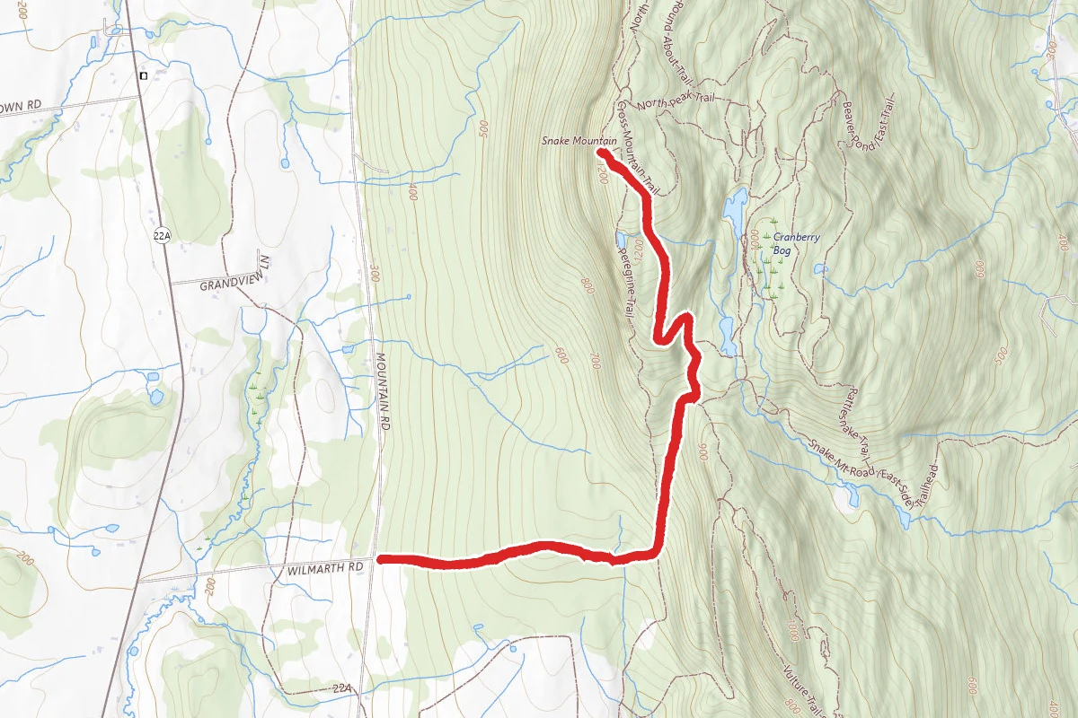 West Trail to Hotel Overlook