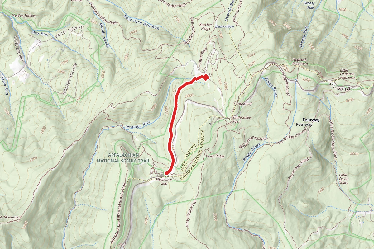 Elkwallow Trail