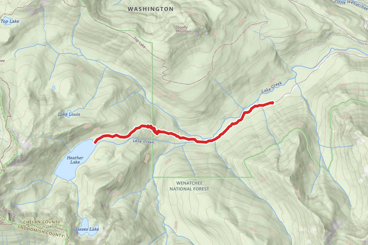 Heather Lake Trail #1526