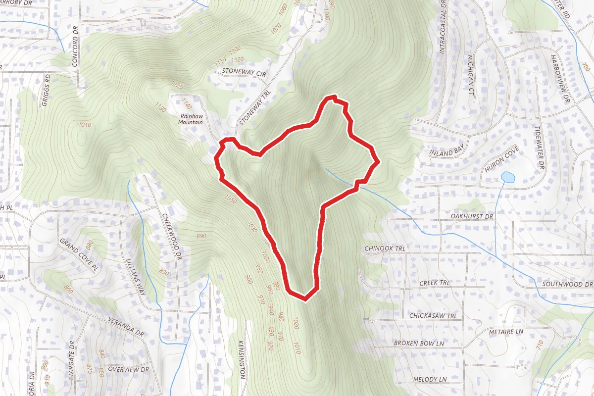 Rainbow Mountain Loop Trail