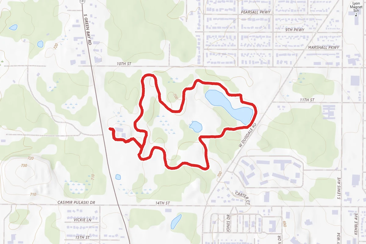 Greenbelt Forest Preserve Trail