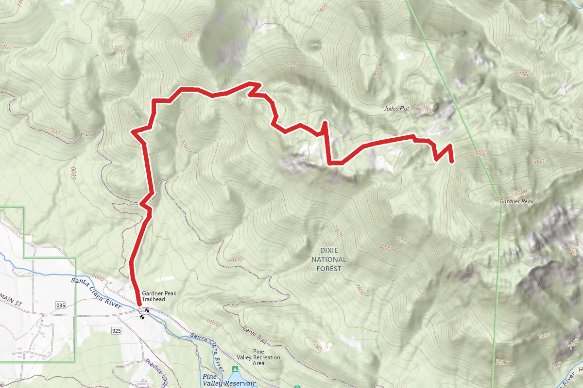 Gardner Peak Trail
