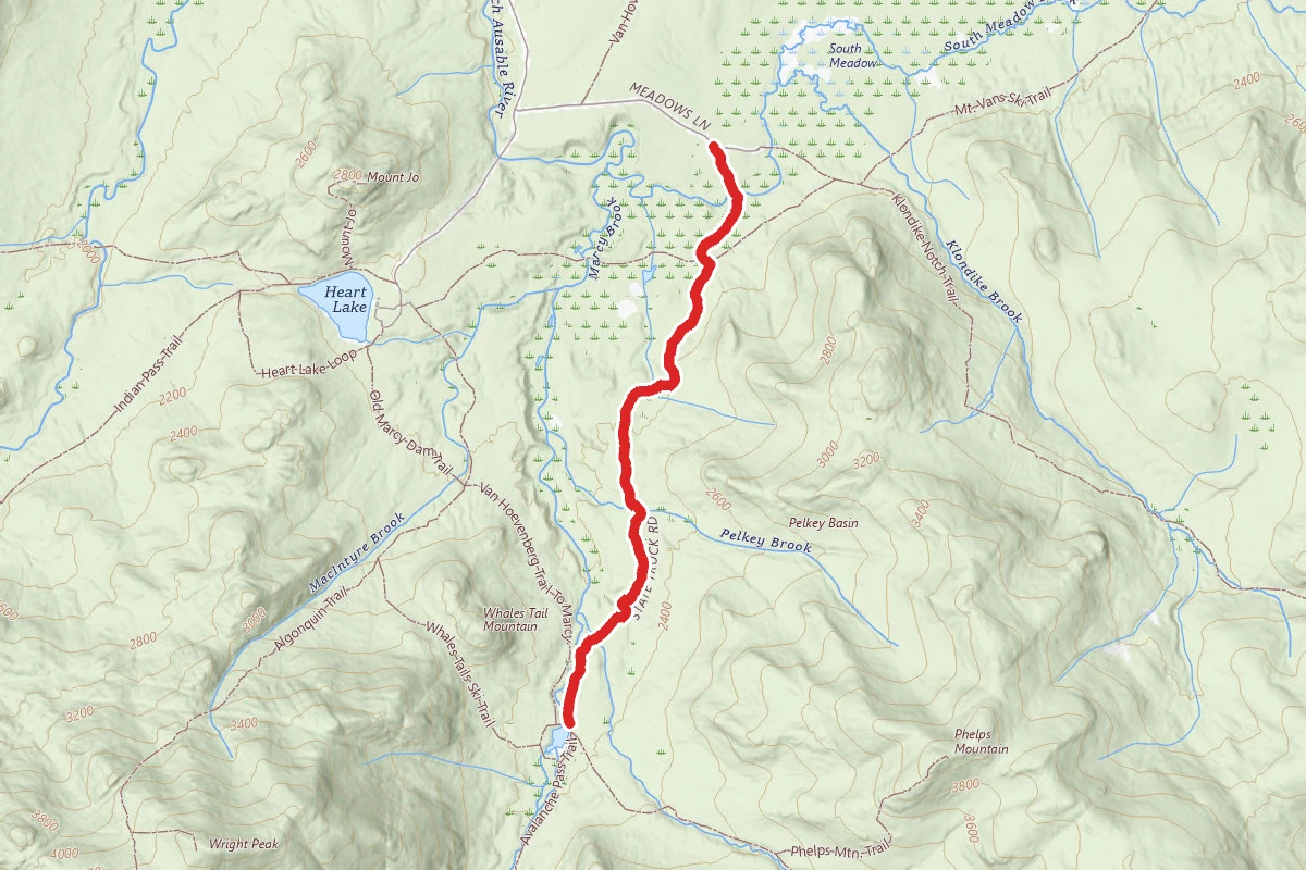 Marcy Dam Trail