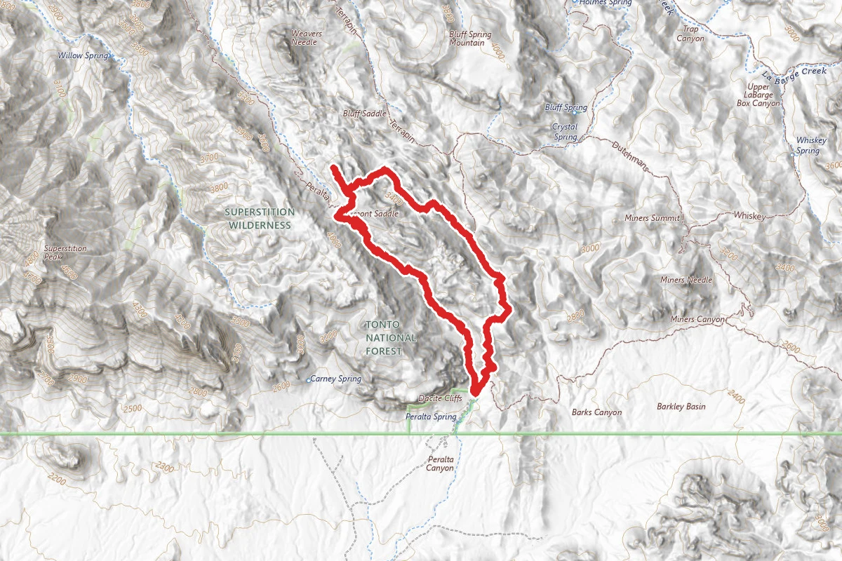 Superstition Lone Pine Loop
