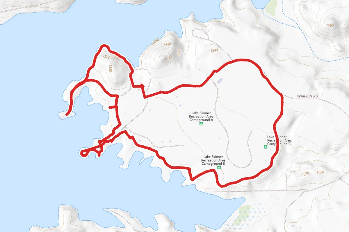 Lake Skinner Loop Trail