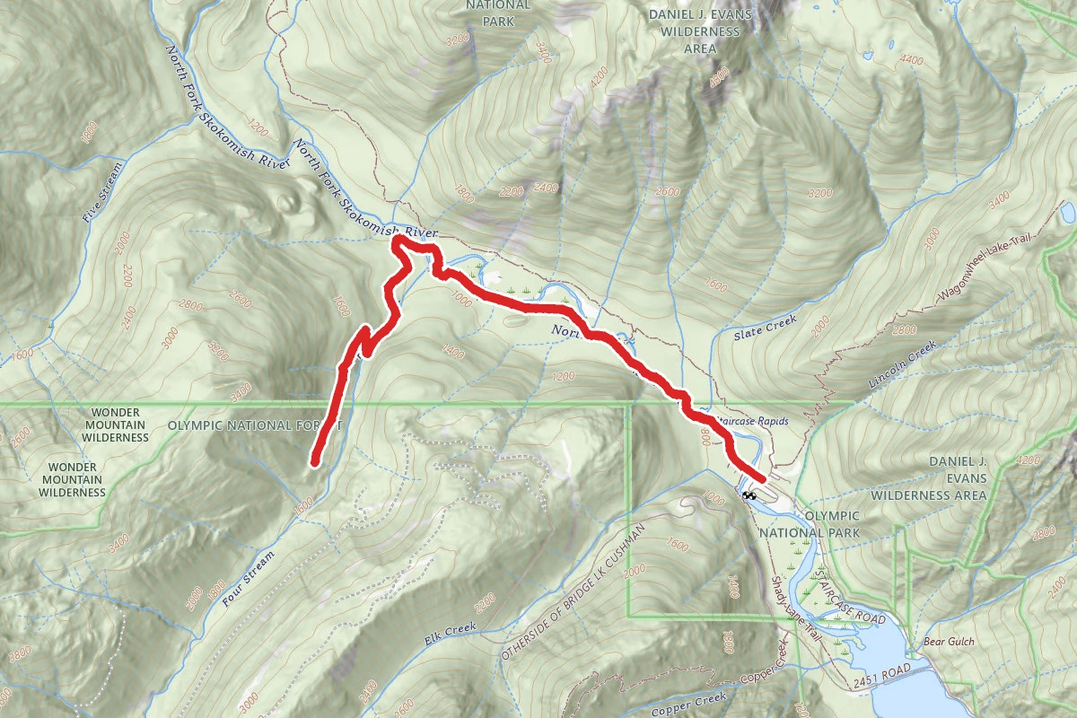 Four Stream Trail