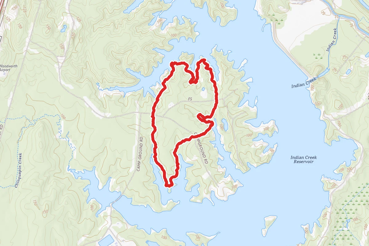 Indian Creek Reservoir Loop