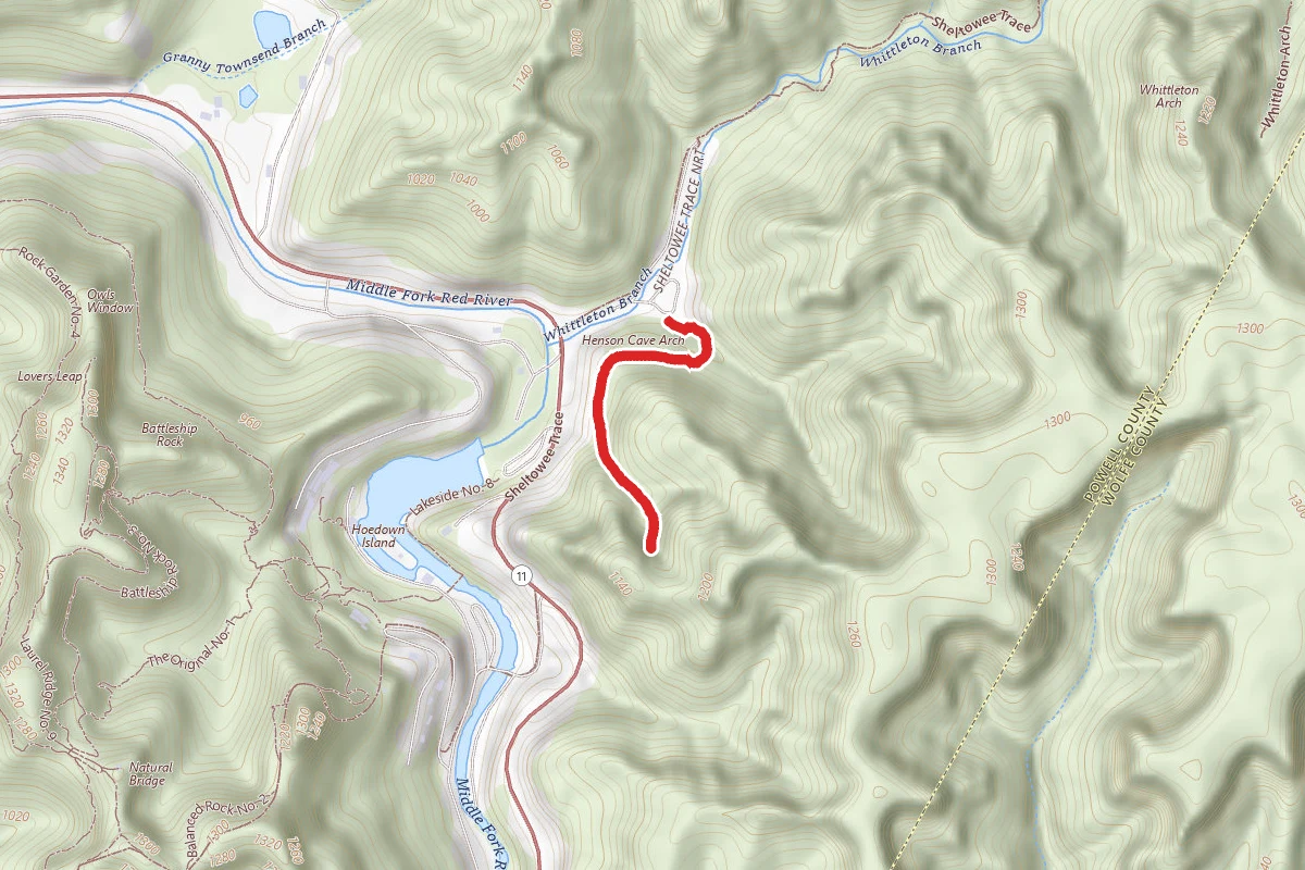 Henson's Arch Trail