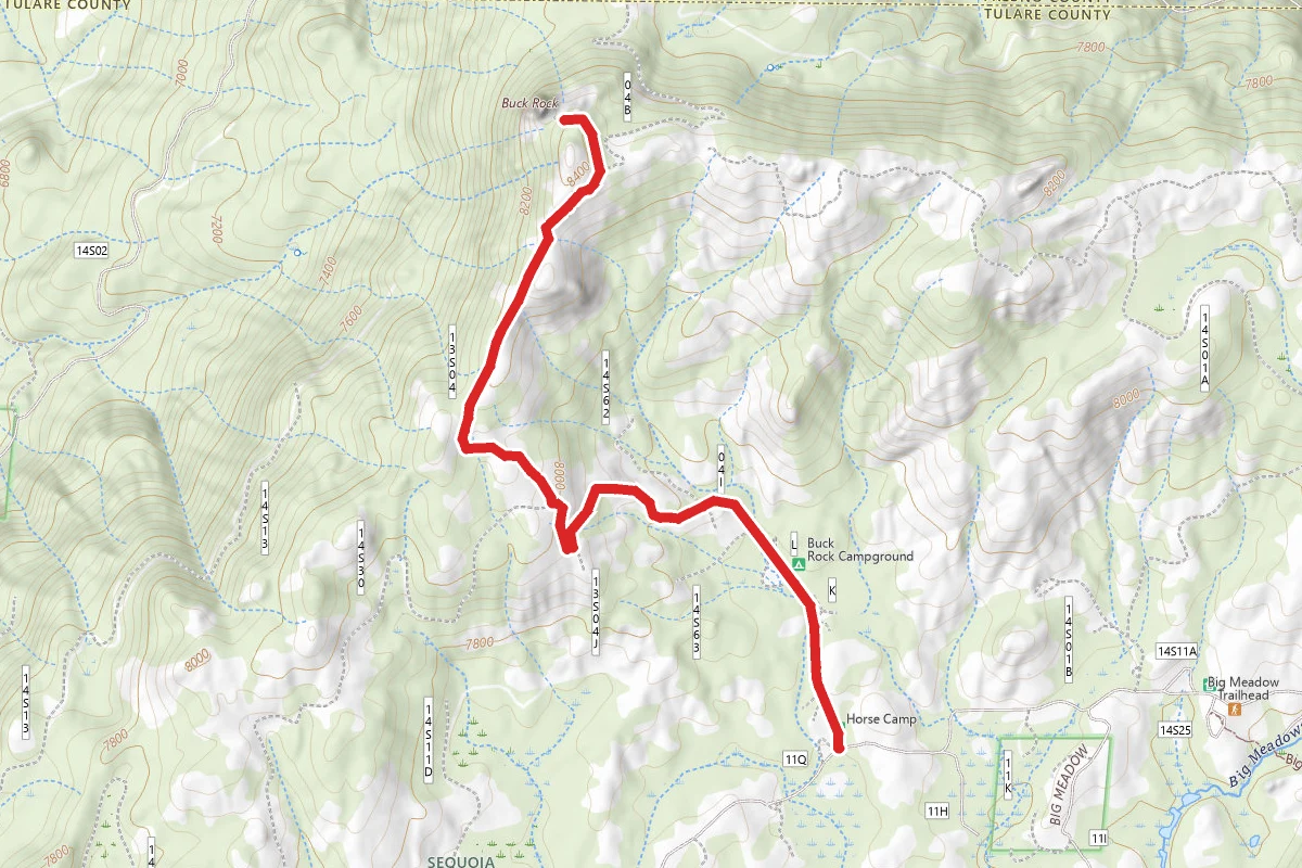 Buck Rock Fire Lookout Trail