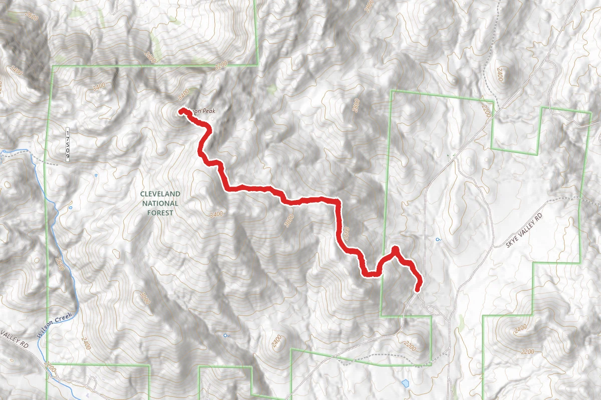 Lawson Peak Trail