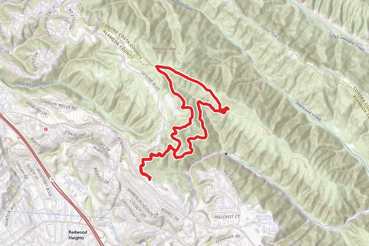 Dunn, Graham and West Ridge Trail Loop