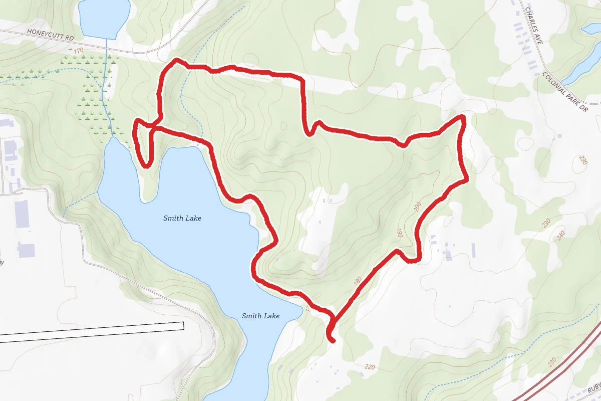 Smith Lake Red Loop