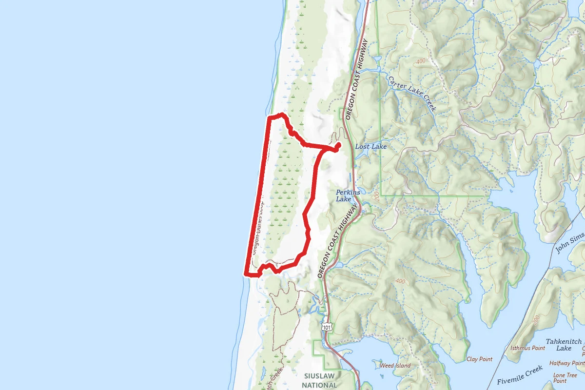 Oregon Dunes Loop Trail