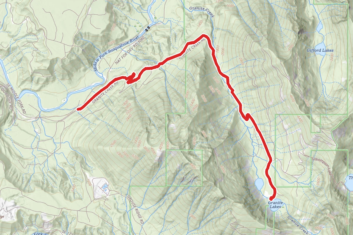 Granite Lakes Trail
