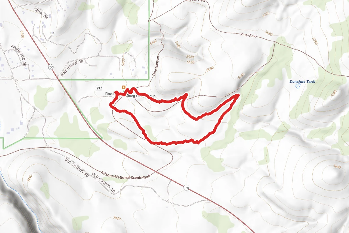 Highline and Pine Trail Loop