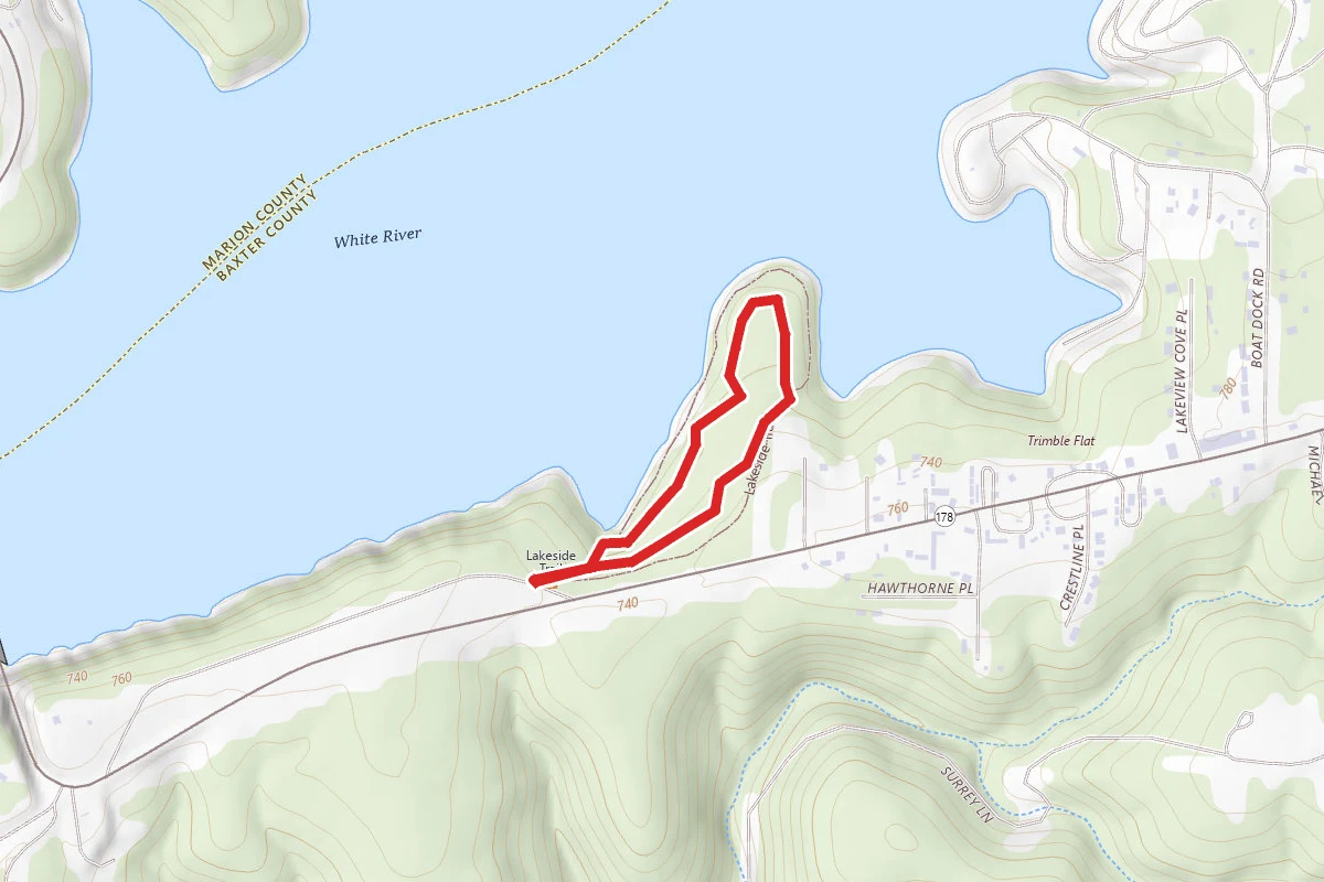 Bull Shoals Lakeside Trail