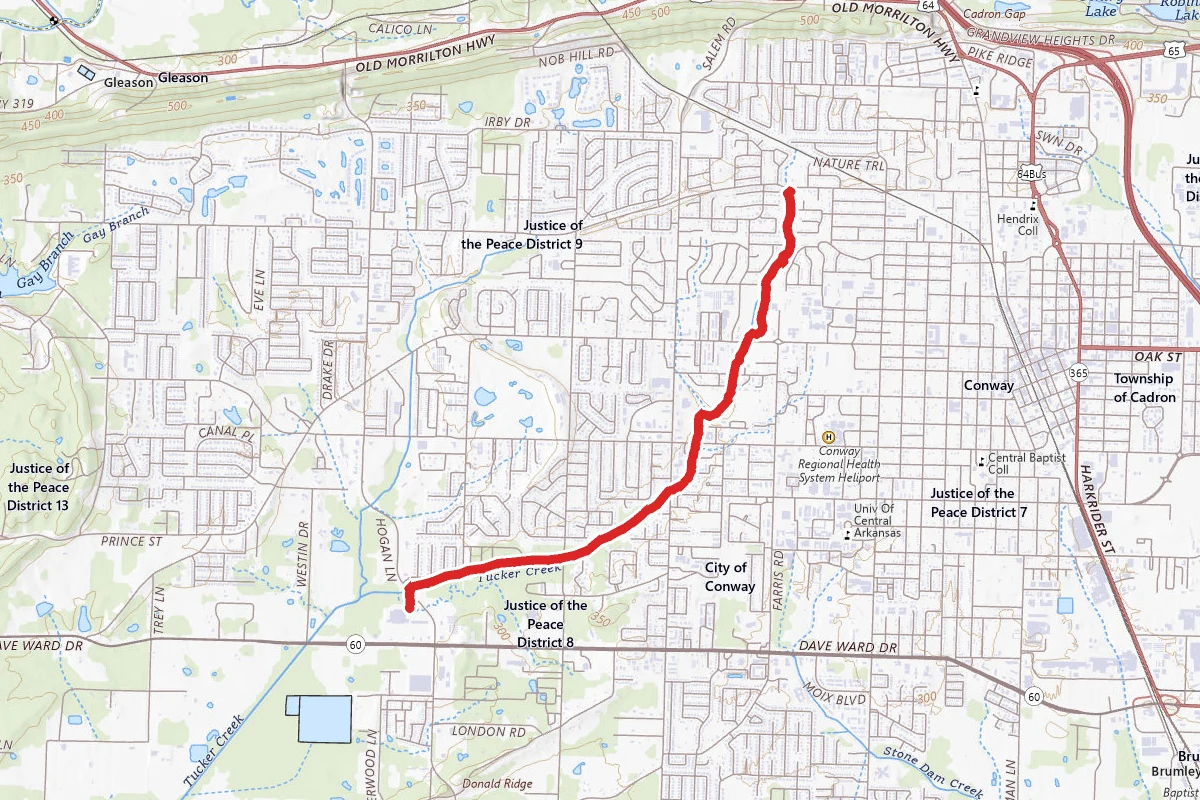 Tucker Creek Walking and Bike Trail