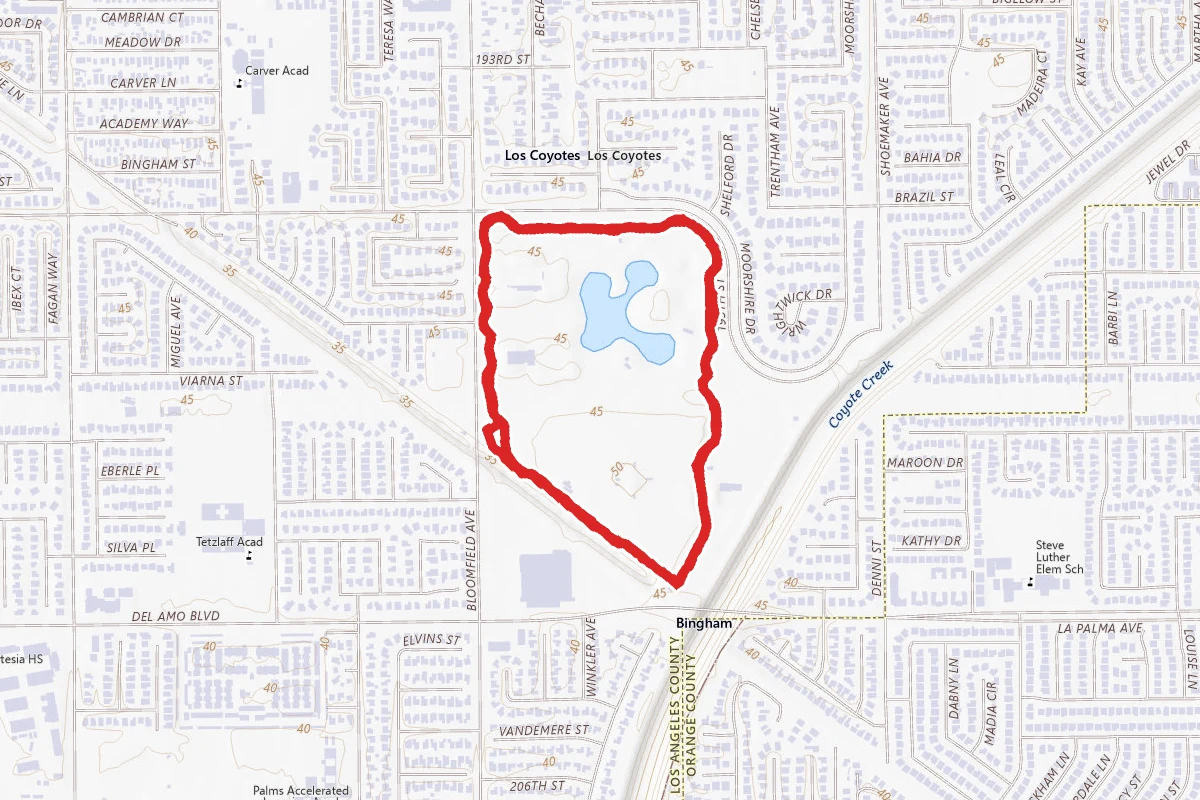 Cerritos Regional County Park Loop