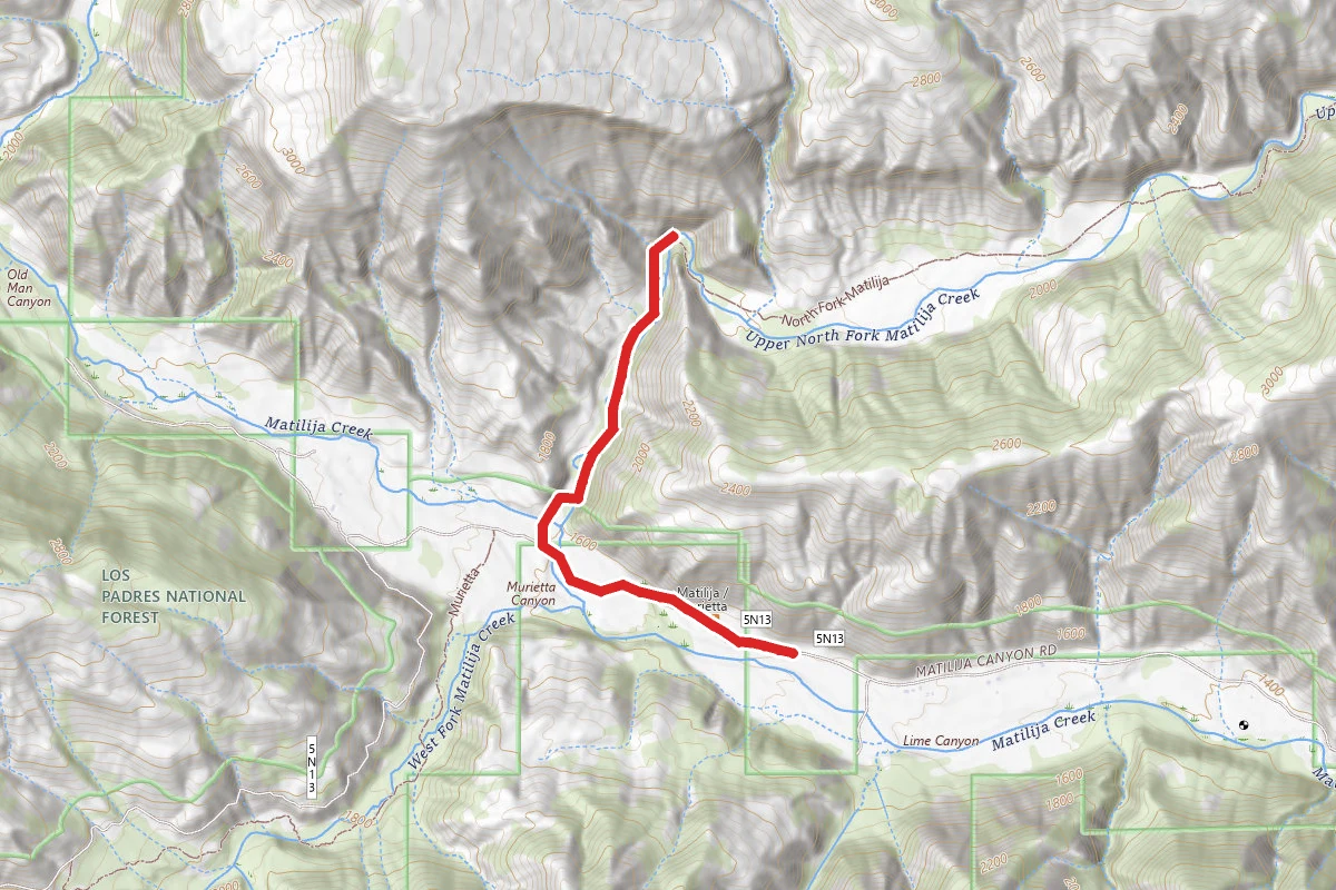 Matilija Camp Trail