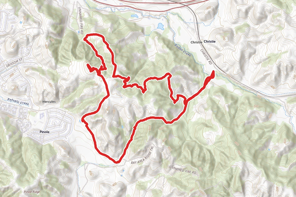 Franklin Canyon via Woodmill and Goat Road Loop