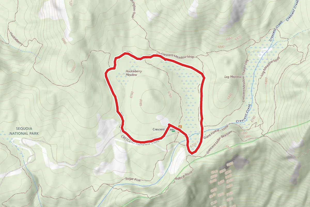 Crescent Meadow Loop Trail