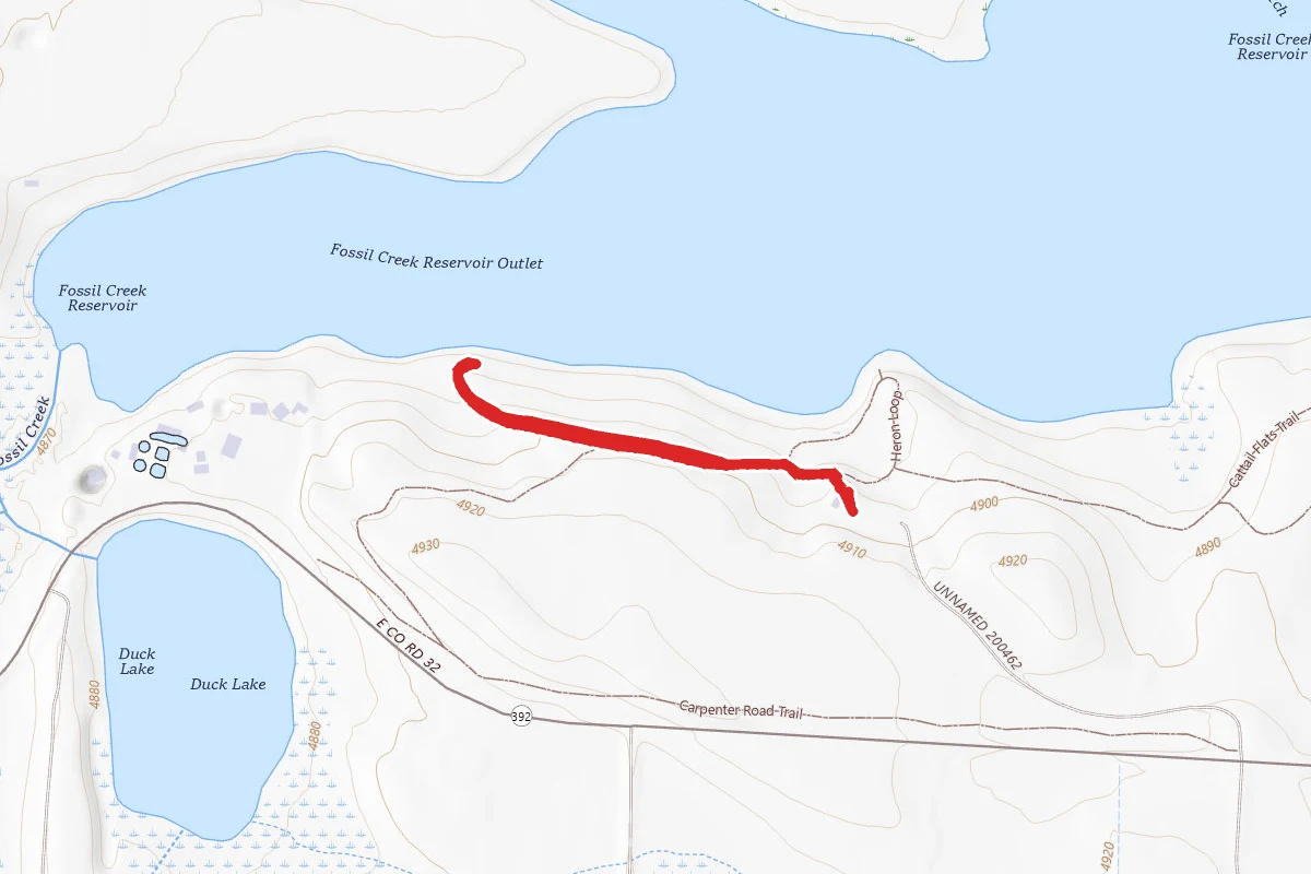 Fossil Creek Reservoir Trail