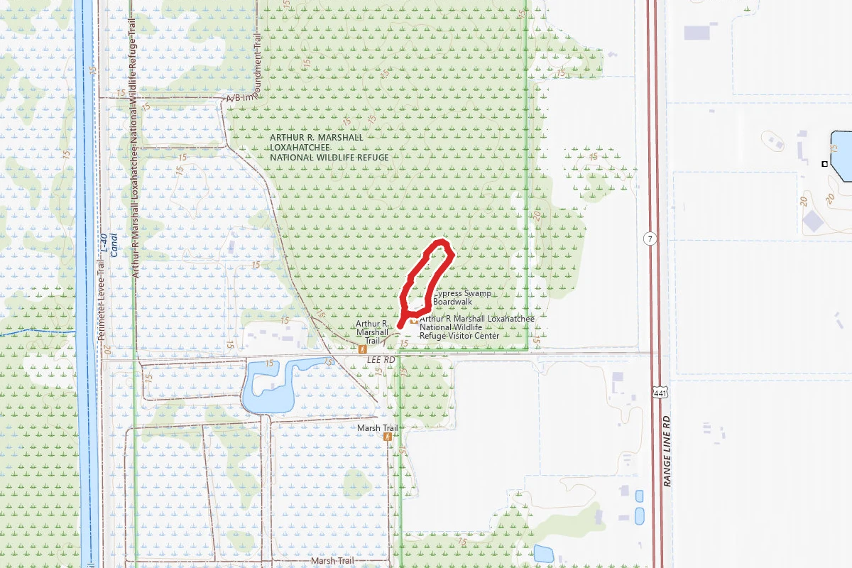 Cypress Swamp and Marsh Loop Trail