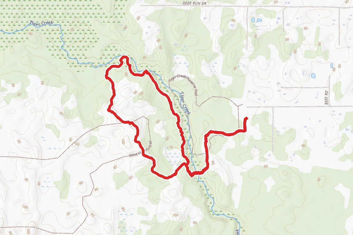 Creek Bluffs Loop Trail