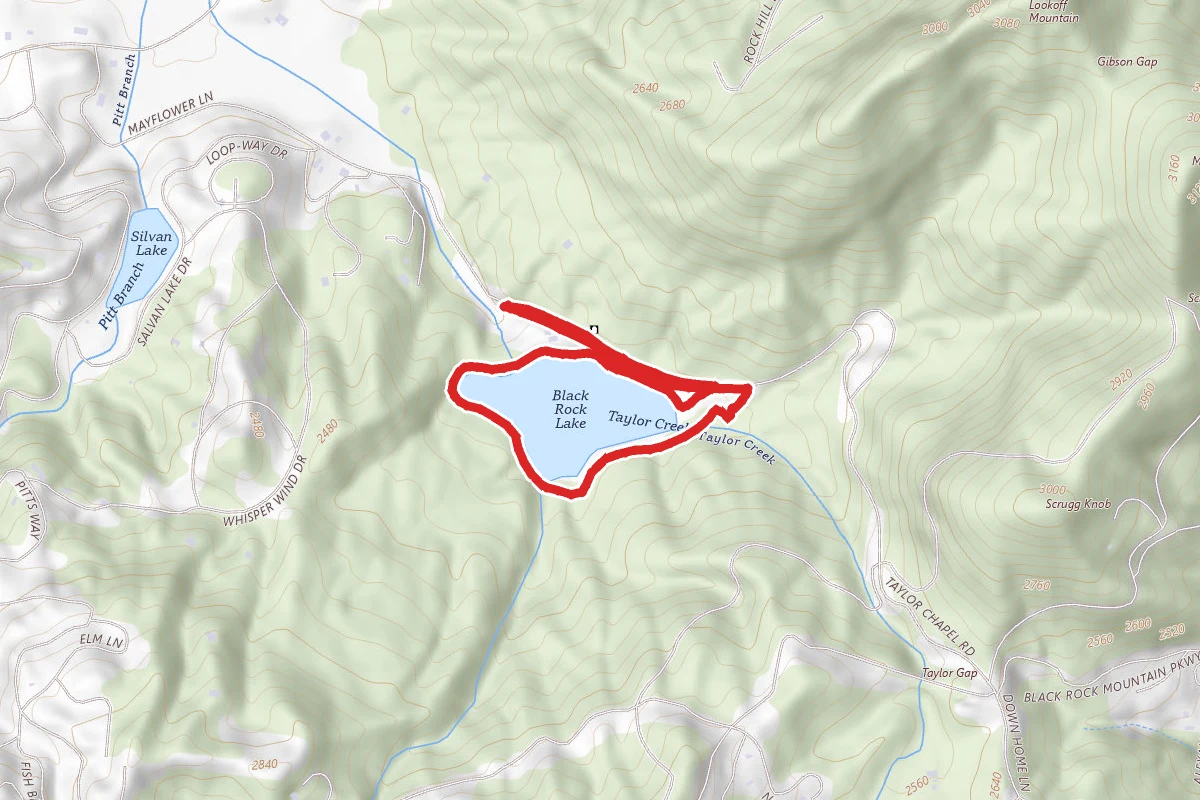 Black Rock Lake Trail