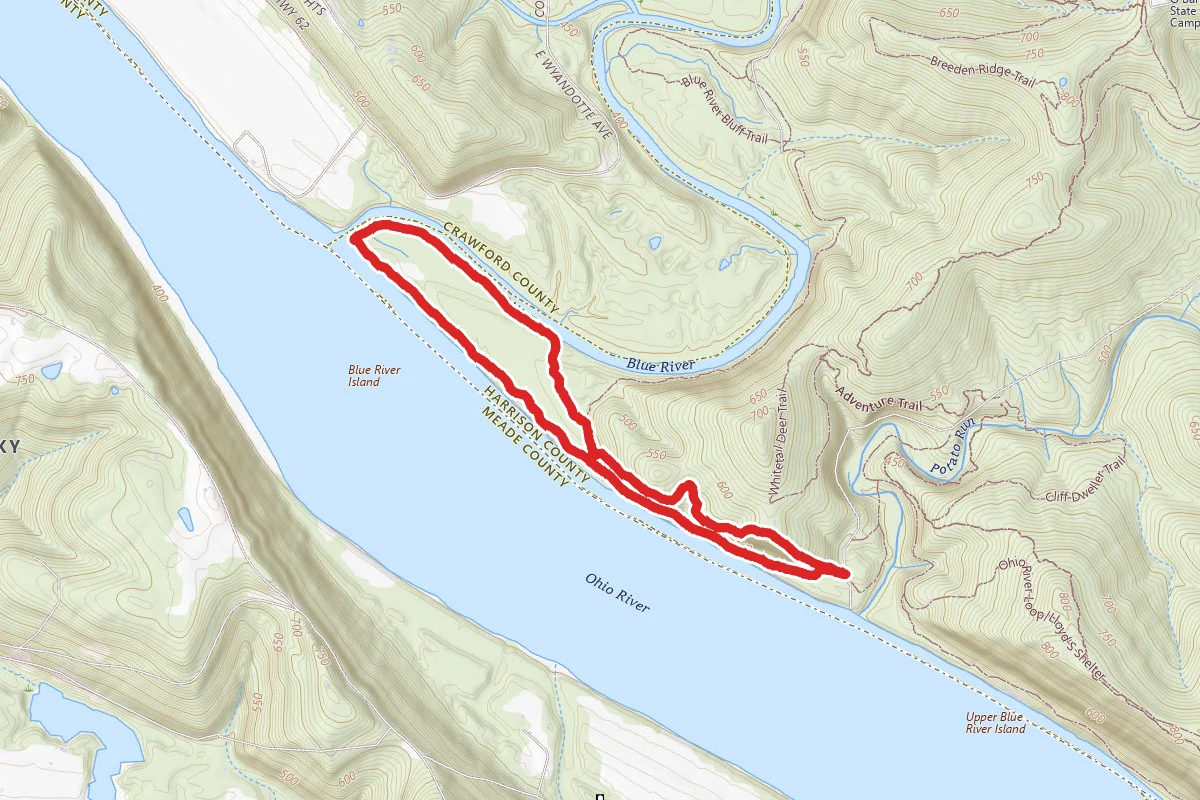 Ohio River Bluff Hiking Trail