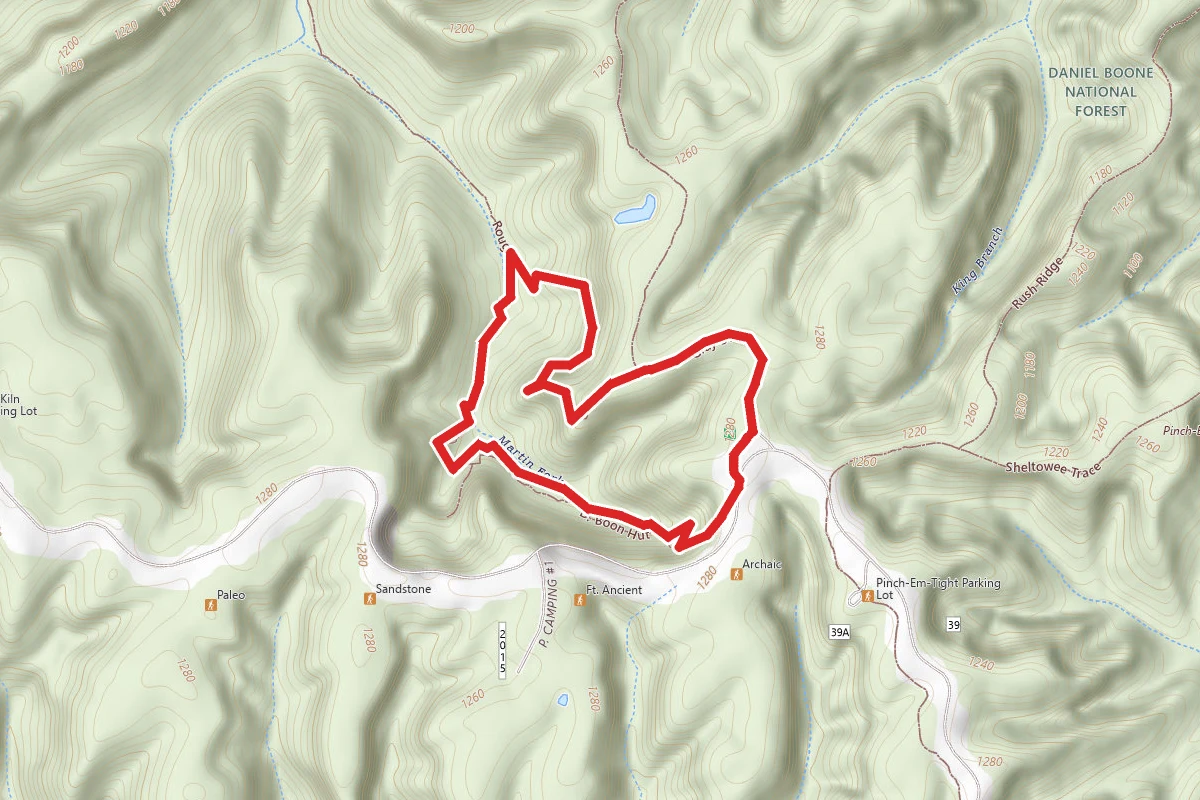 Boone Hut and Rough Trail Loop