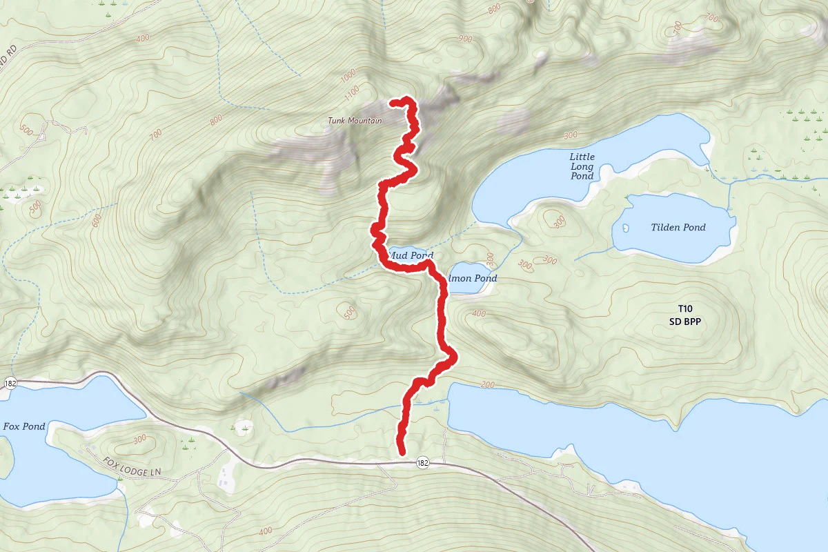 Tunk Mountain Ridge Trail