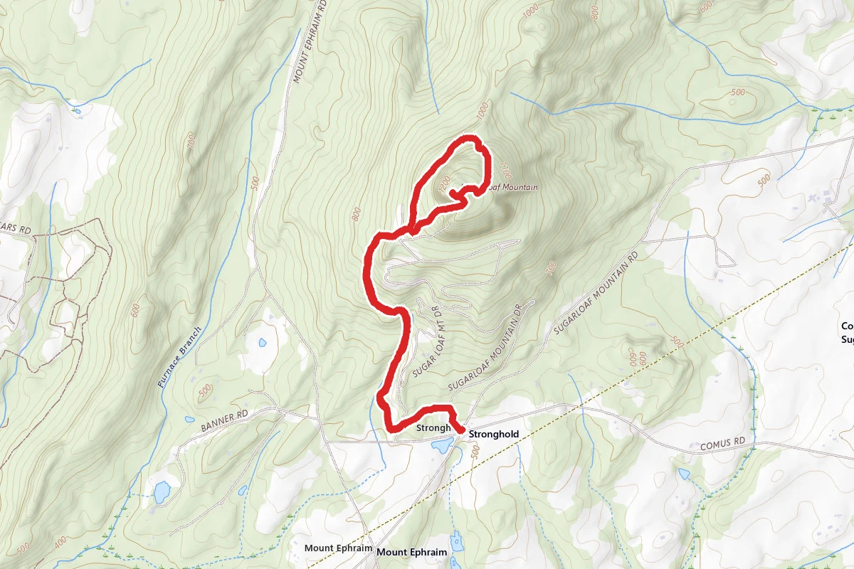 Sugarloaf via Mountain Loop Trail