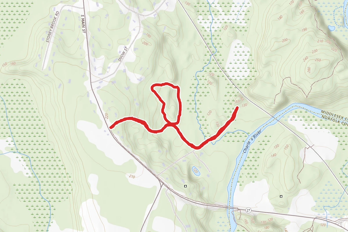 Rocky Narrows White Trail