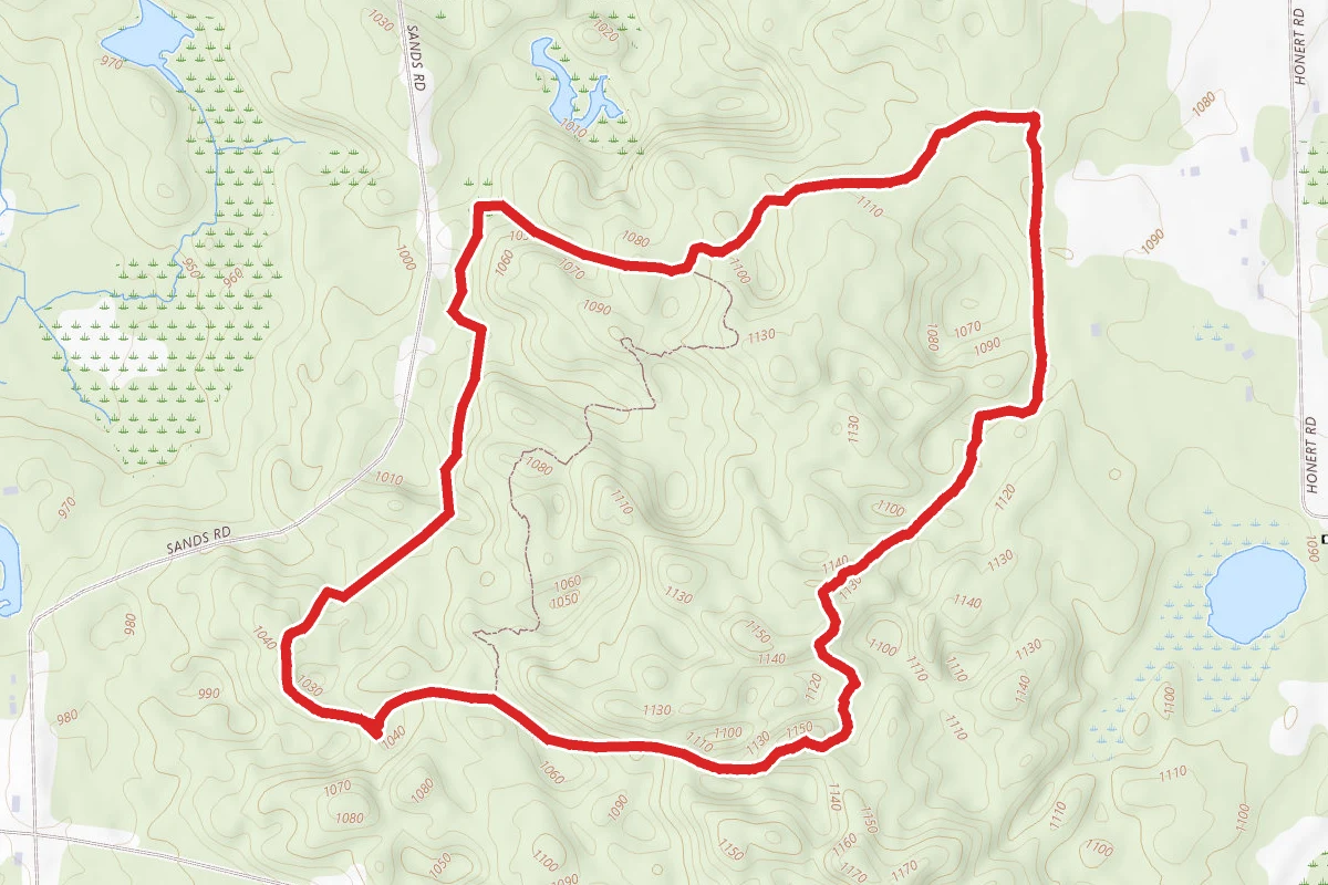 Ortonville State Recreation Area Bloomer Trails Loop