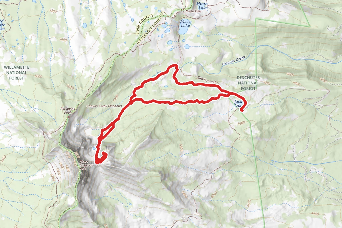Canyon Creek Meadows Loop