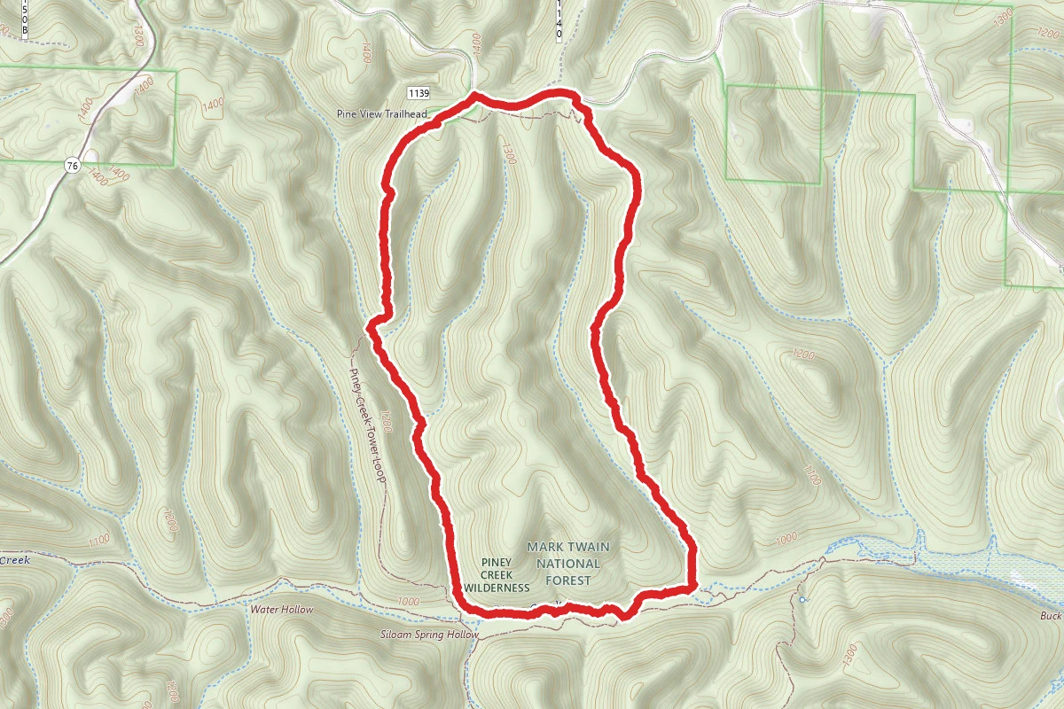 Piney Lookout Tower Trail