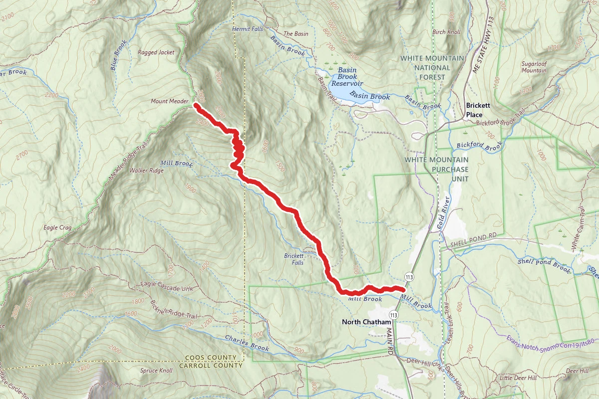 Mount Meader Trail