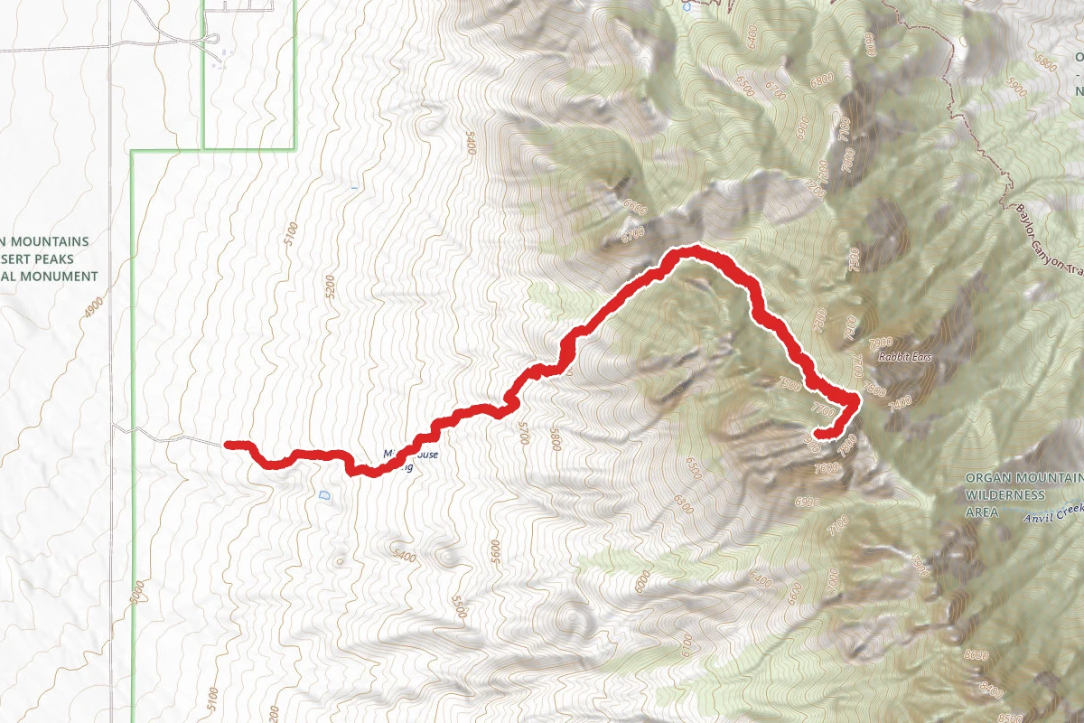 Rabbit Ears Plateau