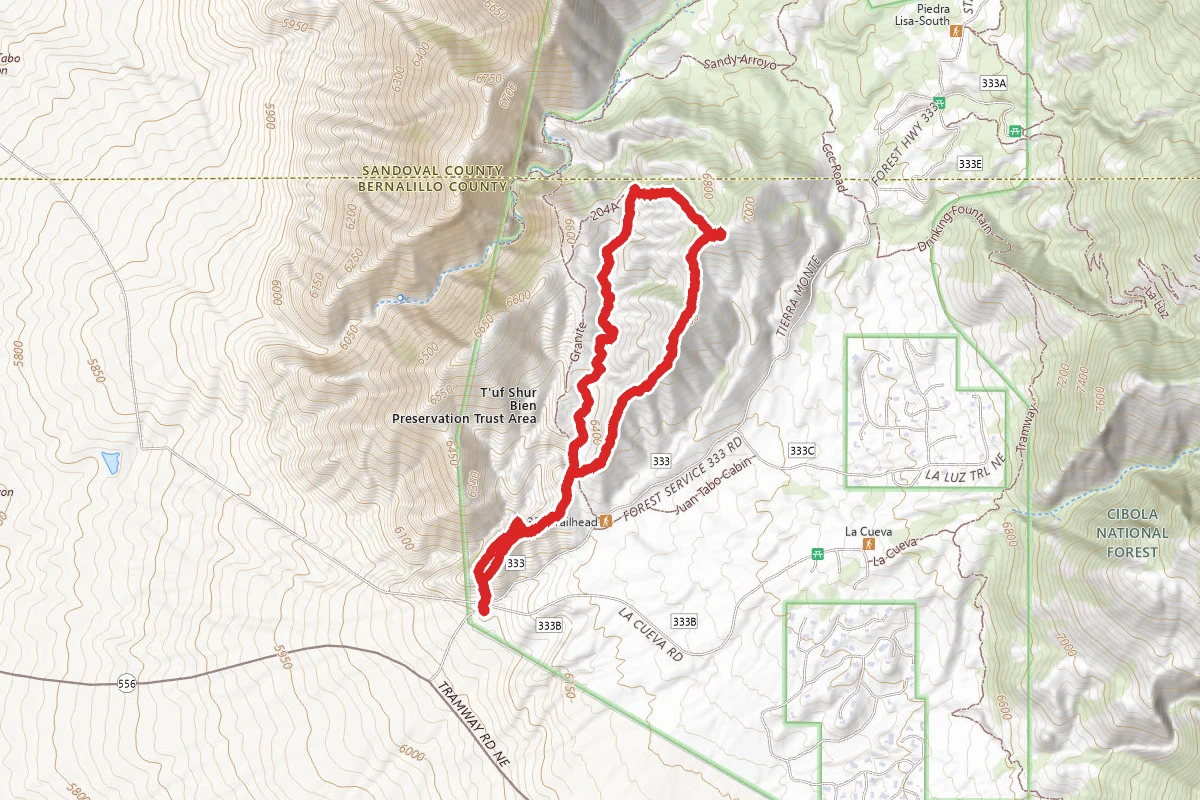 Jaral Trail #204 Loop