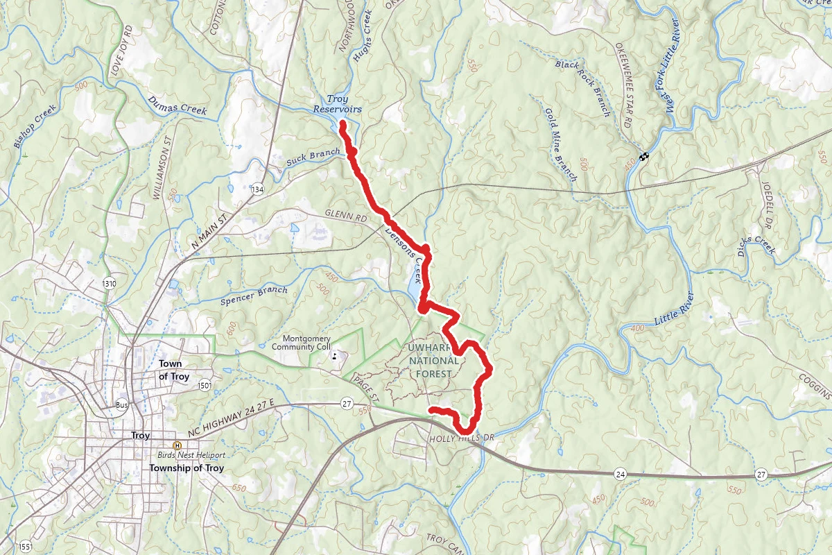 Densons Creek Nature Trail