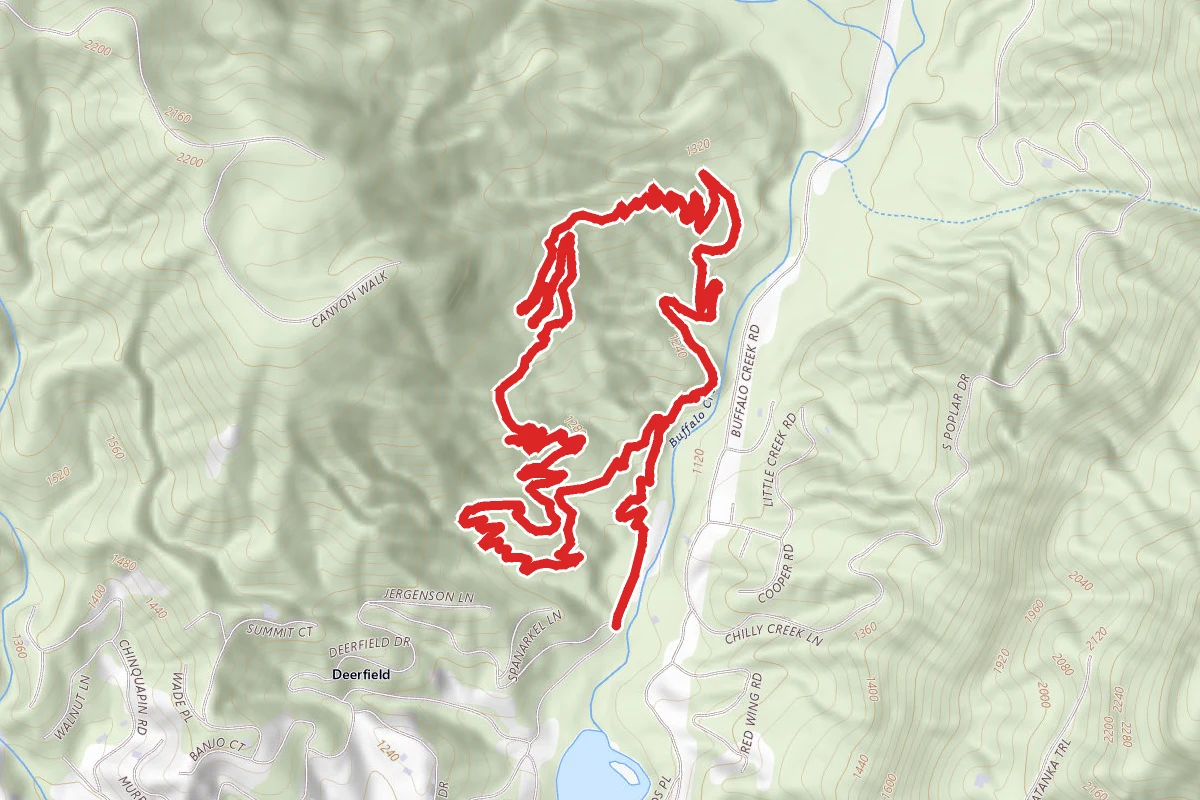 Buffalo Creek Park Trail