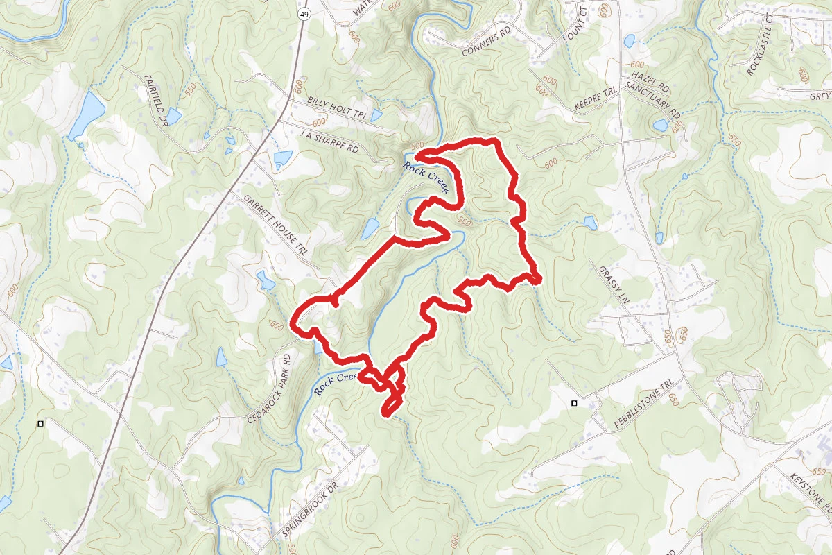 Cedarock Park Equestrian Trail