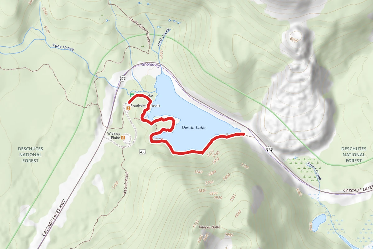 Devils Lake Trail