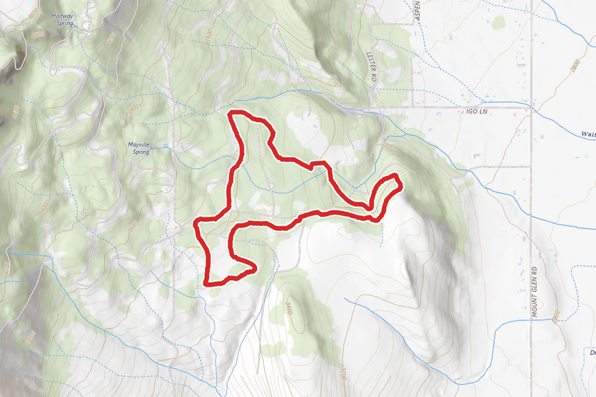 Red Apple and Rock Garden Trails