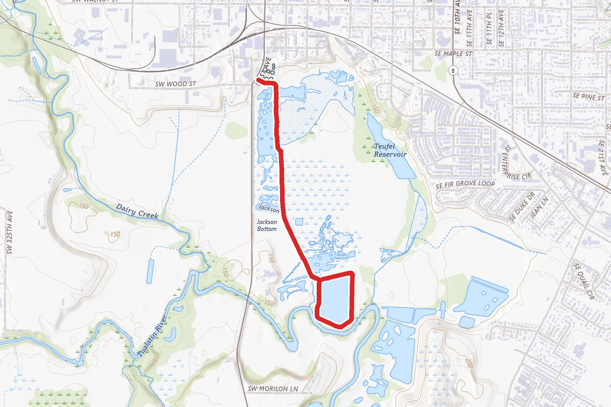 Pintail Pond via North-South Trail